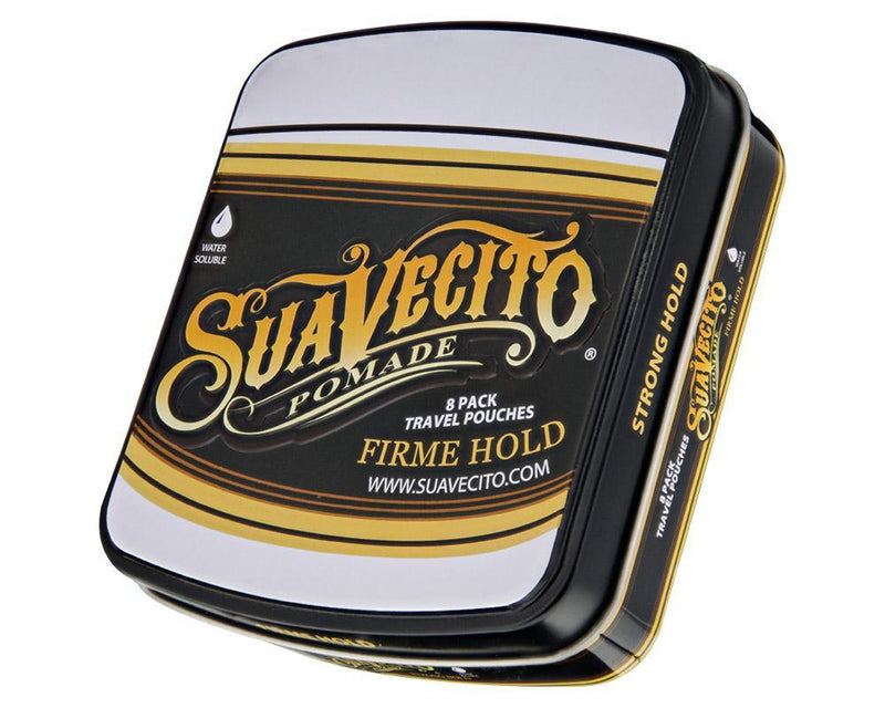 Suavecito Pomade Travel Tin Firm 8 Pack